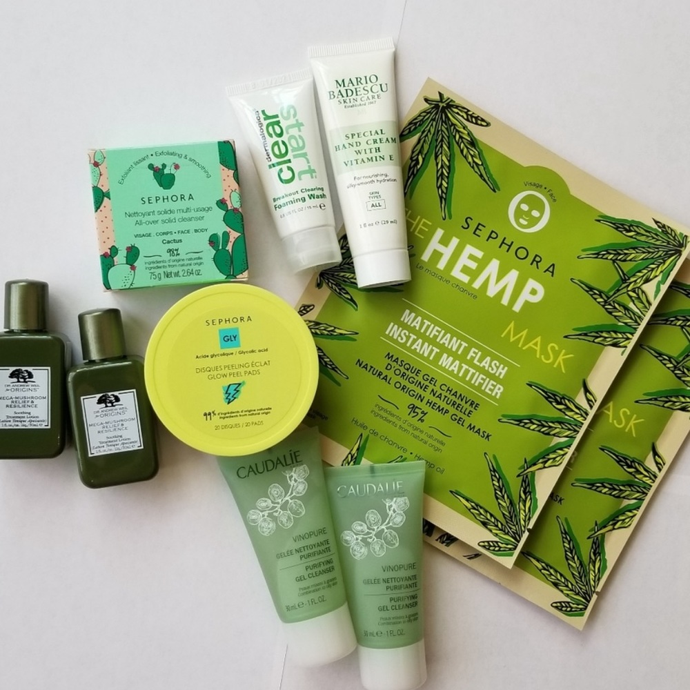3/$36 High-End Mixed Sephora, Caudalie, Mario Badescu and Origins Skincare